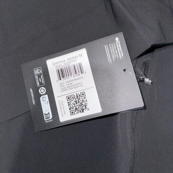 Arc'teryx Men's Black gamma jacket - Picture 4 of 4